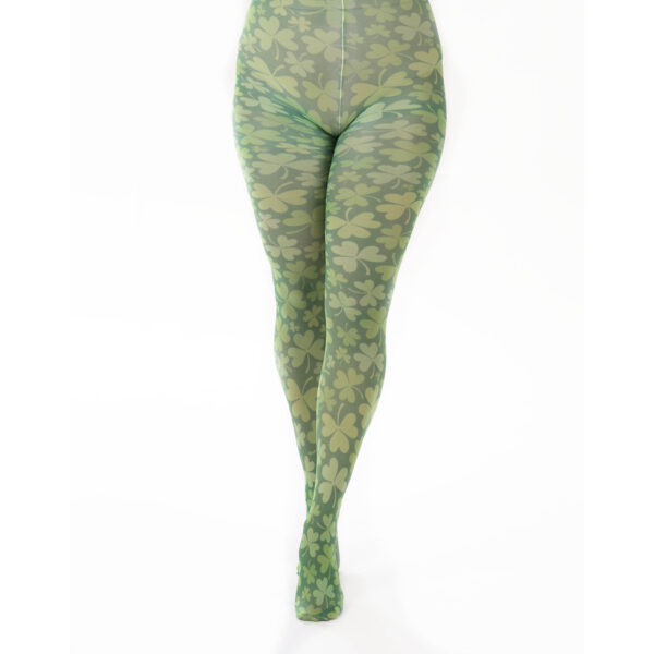 Pamela Mann Shamrock St. Patrick’s Day strømpebukse ShamrockPrintedTights