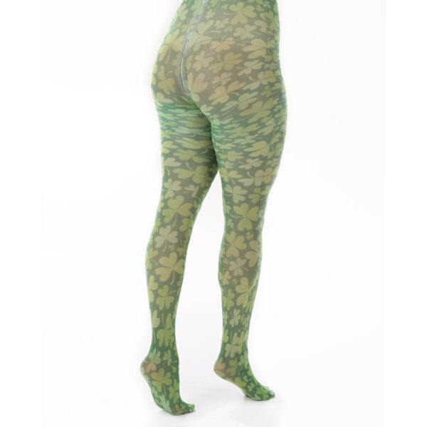 Pamela Mann Shamrock St. Patrick’s Day strømpebukse ShamrockPrintedTights