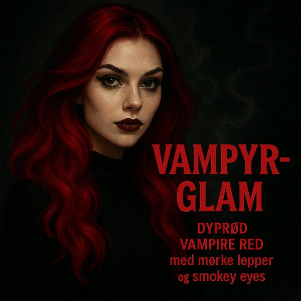 Vampyr Glam - Rød Halloween-pakke VampyrGlamProduktPakke